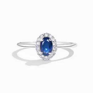 The Deep Blue Brilliance of Lily Arkwright Sapphire Ring Designs
